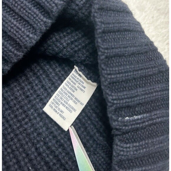 American Eagle Outfitters Knit Sweater Men's Size Medium 1/4 Henley Mock Neck - Picture 5 of 9